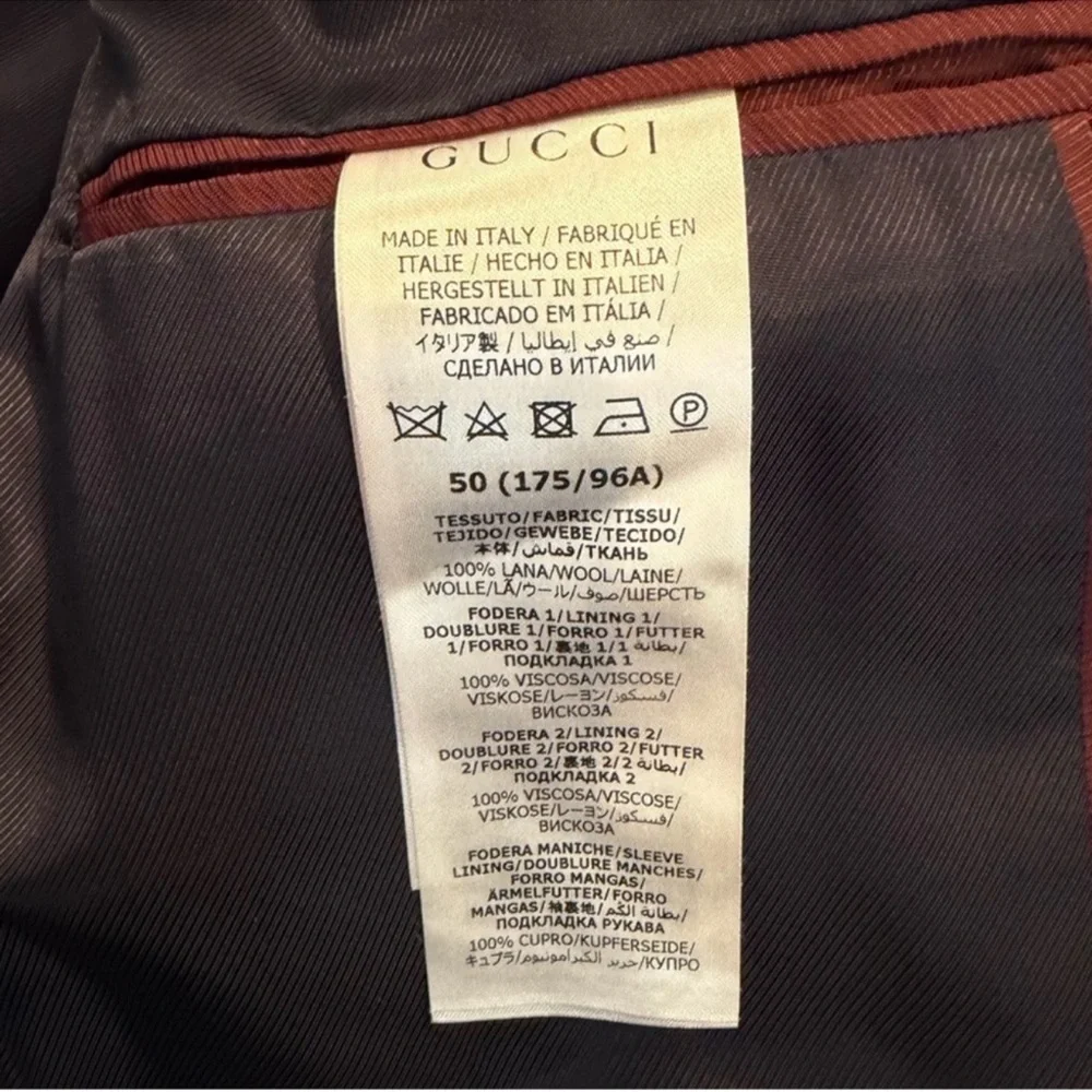 GUCCI men’s suite jacket